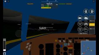 Crosswind with gear failure Landing B767 [upl. by Yeo]