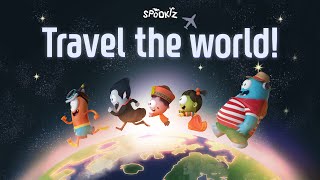 Travel The World Song  Spookiz  Cartoons for Kids [upl. by Oirotciv393]