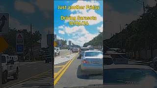 DrivingSarasota Friday 110624 2 accidents illegal right amp unsecured load dashcam driving [upl. by Aggri]