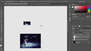 Photoshop CC  Deplacer importer les calques [upl. by Hersh]