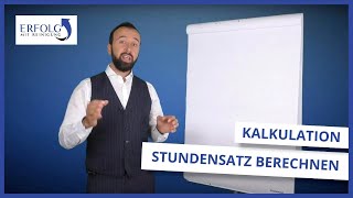 Kalkulation Gebäudereinigung Teil 2 Stundensatz Reinigungsfirma [upl. by Kcinemod557]