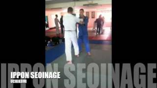 IPPON SEOINAGE JUDO UCHIKOMI wide shallow steps [upl. by Herodias]