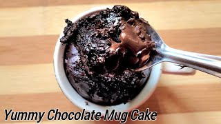 10 Minute Perfect Chocolate MugCake in Pan [upl. by Yenhpad]