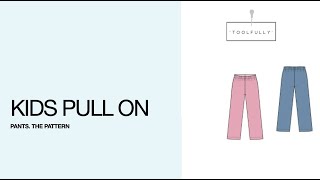 How to make a kids wear pull on pant [upl. by Anthea]