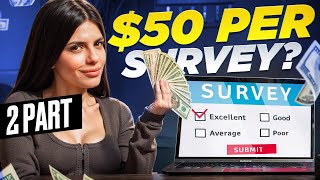 Make Easy Cash 50 for Each Survey You Finish [upl. by Asseral411]