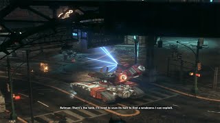 Batman Arkham Knight Enter Cobra Tank Walkthrough [upl. by Alberta822]