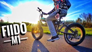 Fiido M1 Electric Fatbike Review  Folding eBike for 1000 with OK Quality [upl. by Aala]