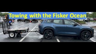 Towing with our Fisker Ocean [upl. by Gwennie]