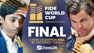 FIDE WORLD CUP FINAL Magnus v Pragg  Wholl Win the Toughest Chess Tournament amp 110k  Tiebreaks [upl. by Harrod650]