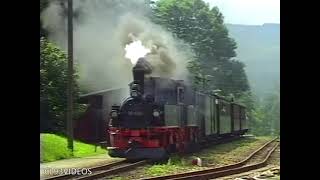 Die Fichtelbergbahn  Cranzahl  Oberwiesenthal 1992 [upl. by Britteny]