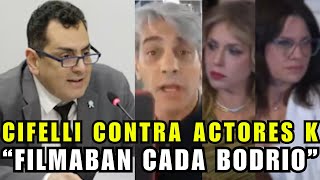 El secretario de Cultura APUNTÓ contra los actores K “Filmaban cada bodrio”  ASN [upl. by Ailla]