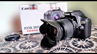 Canon 3000D Unboxing  Canon EOS 3000D With 1855 Lens  Best DSLR Camera [upl. by Elletnahs317]