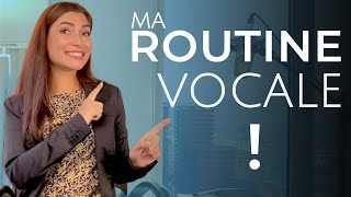 Ma ROUTINE VOCALE de tous les jours pour BOOSTER ma voix [upl. by Aneer]