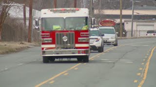 Crews continue to battle WinstonSalem fertilizer plant fire [upl. by Patrizio]