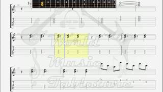 Deep Purple Gypsys Kiss GUITAR 1 TAB [upl. by Aray606]