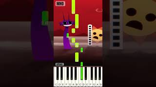 Scary Scanner Durple and Simon Incredibox Sprunki fash  Piano Tutorial [upl. by Atile601]