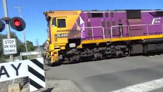 Barwon Park Rd Level Crossing Winchelsea [upl. by Bittner158]