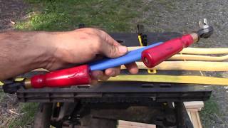 How To Make a Draw Knife Blade Cover out of PVC Pipe [upl. by Elatsyrc894]