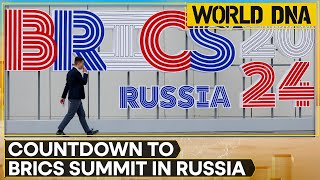 BRICS Summit 2024 Newly Expanded BRICS Group Will Hold Its Two Day Summit In Kazan  World DNA [upl. by Hanahsuar]