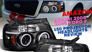 quotACANII 20042008 Ford F150 Projector Headlights Review  Worth the Upgradequot [upl. by Benenson]