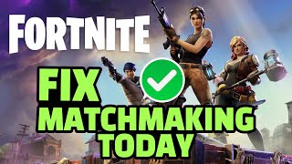 Matchmaking Error Fortnite FIX ✅ Matchmaking Error 1  Fortnite Matchmaking Error 1 [upl. by Weiman]