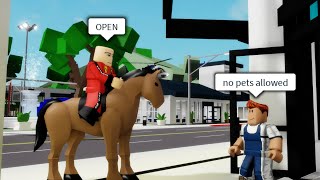 ROBLOX Brookhaven FUNNY MOMENTS WORK 7 [upl. by Ainigriv930]