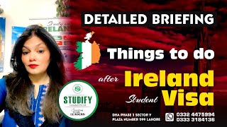 Steps After Ireland Visa Approval for International Students [upl. by Margaux]