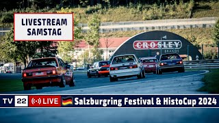 🇩🇪 RELIVE HistoCup amp Salzburgring Motorsportfestival Samstag 21 September 2024 [upl. by Hallie]