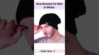 Best Beanies For Men in Winter  short beanies winterfashion [upl. by Anaidni]