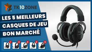 Les 5 meilleurs casques de jeu bon marché à moins de 100 euros [upl. by Anitniuq]