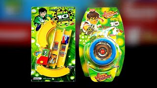 Ben10 Alien Force Car Track Set amp Ben10 Yoyo Spiner [upl. by Av]