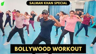 Bollywood Workout  Nonstop Bollywood Zumba Workout  Zumba Fitness With Unique Beats  Vivek Sir [upl. by Adnilym]