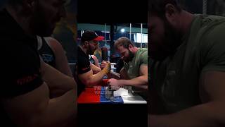 Andrey Smaev VS Denis Cyplenkov 💀 armwrestling gym viralvideo motivation parati fyp [upl. by Manya]