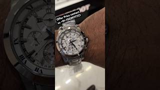 Unboxing Seiko SPC159P1 Mens Premier Perpetual Alarm Chronograph Stainless Steel Case amp Bracelet [upl. by Jacquelyn]