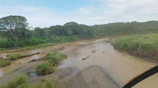 Río Tarcoles  Costa Rica Vista aérea [upl. by Bergeman]