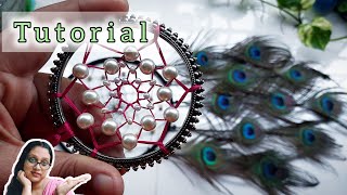 Dream Catcher Tutorial ndecor dreamcatcher tutorial beadwork nilanjanasarkar5057 [upl. by Hahn]