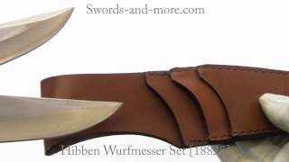 Hibben Wurfmesser Set 18825 [upl. by Eiten716]