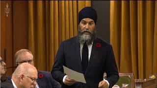 Jagmeet Singh demands elimination of Golddigger pension clause [upl. by Odella]