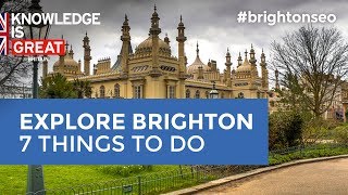 Explore Brighton  7 Things To Do From BrightonSEO [upl. by Lidaa56]