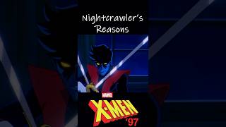 Marvel XMen 97  Nightcrawlers reason to save Rogue shorts [upl. by Alayne]