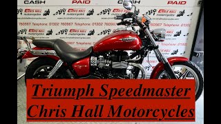 2012 Triumph Speedmaster 865 chrishallmotorcycles triumph motorcycles [upl. by Aurelio]