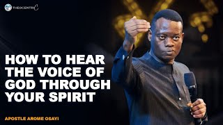 HOW TO PICK THE VOICE OF GOD IN YOUR SPIRIT THROUGH THE WORD OF KNOWLEDGE  APOSTLE AROME OSAYI [upl. by Tedd47]