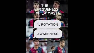 THE UNIQUENESS OF LA MASIA ACADEMY💙❤️⚽️⚽️ [upl. by Rick361]