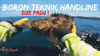 97 BORON AKHIRNYA TERCIDUK TEKNIK HANDLINE  CHILLI KAYAK VLOG [upl. by Giffer]