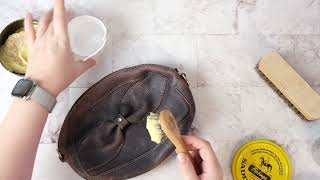 Revive Your Leather with Saddle Soap Watch How It Works [upl. by Meesak]