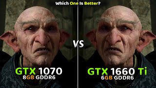 GTX 1070 vs GTX 1660 Ti Test In 2023🔥 With Close Fights  10 Games Tested [upl. by Mercuri]