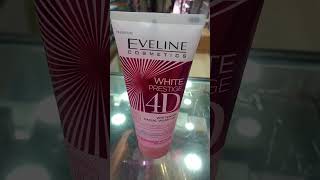 Eveline cosmetics white prestige 4D whitening facial wash gel [upl. by Rramal844]