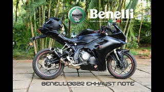 Benelli 302r  Exhaust Note  SC Project [upl. by Irolav]