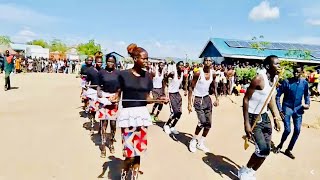 Ruweng Community Cultural Dance Group in Kakuma Refugee Camp Kenya [upl. by Dyolf]