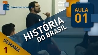 HISTÓRIA DO BRASIL  AULA 01  Período PréColonial [upl. by Idnak]